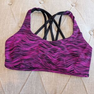Lululemon Free to Be Wild Strappy Sports Bra size 10, NWOT